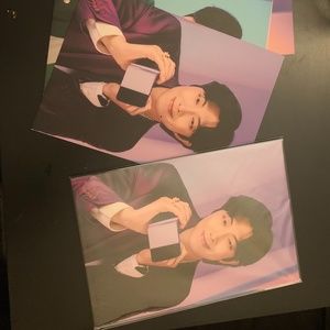 BTS limited edition Samsung  picture cards